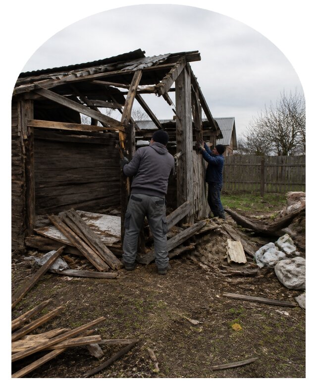 Демонтаж сарая в Качканаре по цене от 7690 р. | Метпроект-Кчк